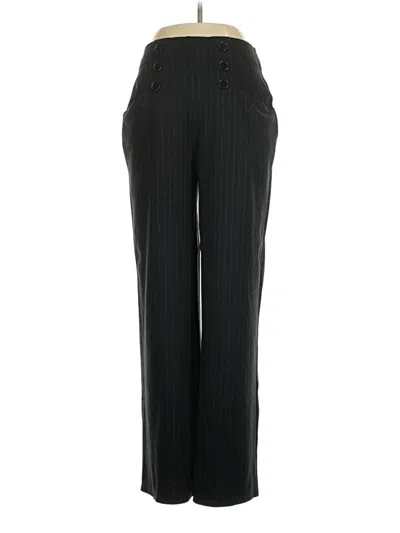 Pre-owned Max Studio Dress Pants In Black