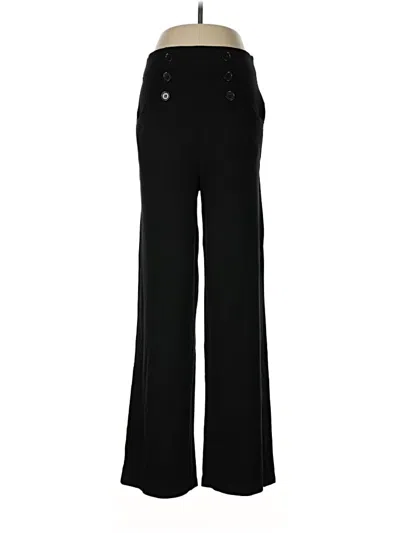 Pre-owned Max Studio Dress Pants In Black