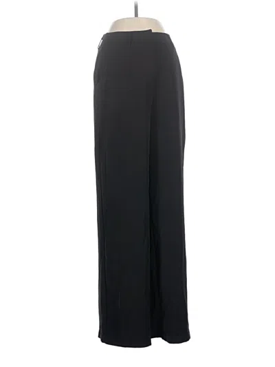 Pre-owned Max Studio Dress Pants In Black