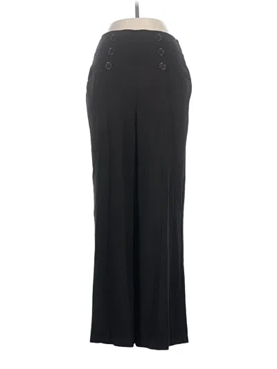 Pre-owned Max Studio Dress Pants In Black