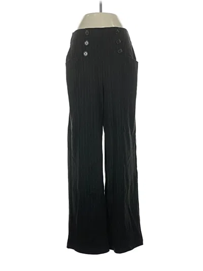 Pre-owned Max Studio Dress Pants In Black