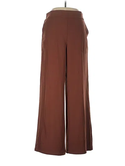 Pre-owned Max Studio Dress Pants In Brown