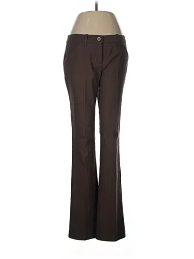 Pre-owned Max Studio Dress Pants In Brown