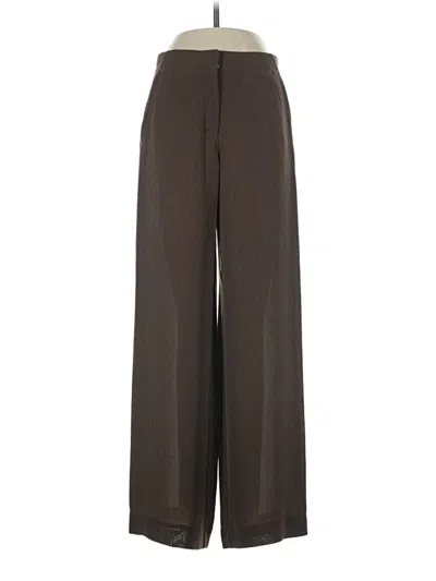 Pre-owned Max Studio Dress Pants In Brown