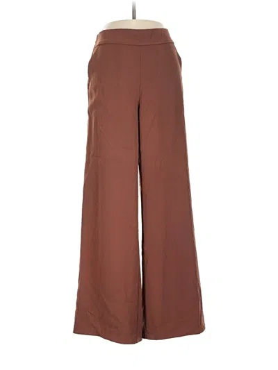 Pre-owned Max Studio Dress Pants In Brown