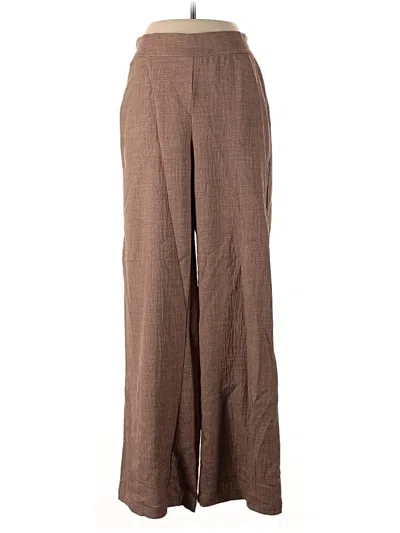 Pre-owned Max Studio Dress Pants In Brown