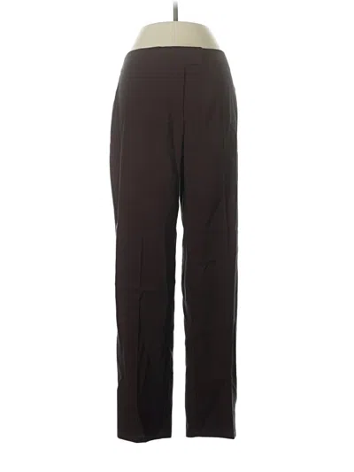 Pre-owned Max Studio Dress Pants In Burgundy