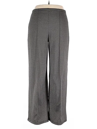 Pre-owned Max Studio Dress Pants In Gray