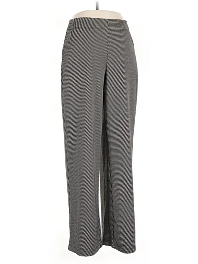 Pre-owned Max Studio Dress Pants In Gray