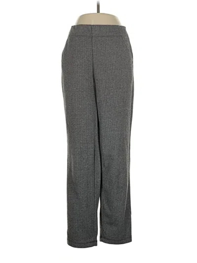 Pre-owned Max Studio Dress Pants In Gray