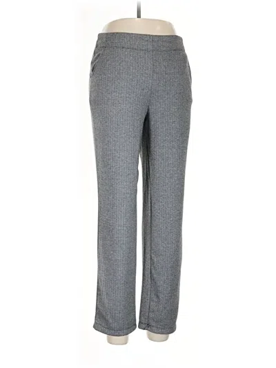Pre-owned Max Studio Dress Pants In Gray
