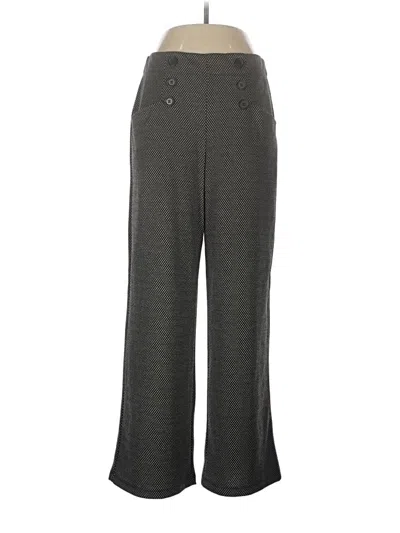 Pre-owned Max Studio Dress Pants In Gray