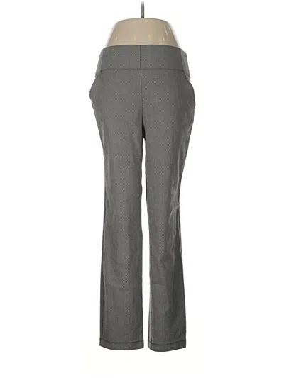 Pre-owned Max Studio Dress Pants In Gray