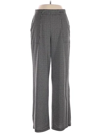 Pre-owned Max Studio Dress Pants In Gray