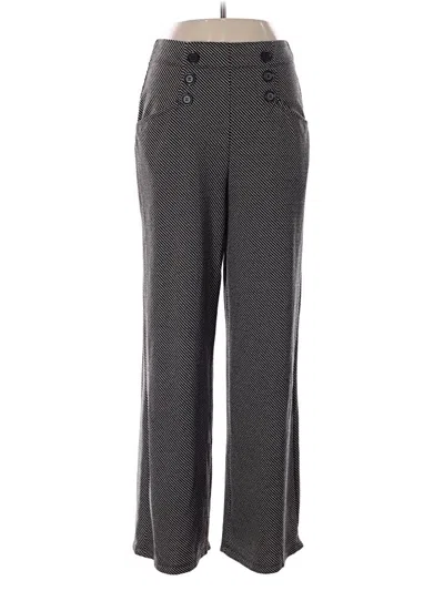 Pre-owned Max Studio Dress Pants In Gray