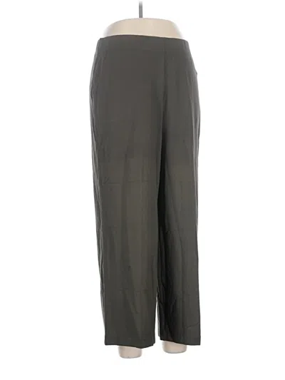 Pre-owned Max Studio Dress Pants In Gray