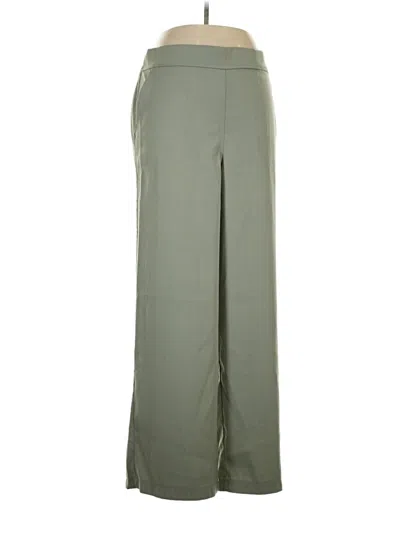 Pre-owned Max Studio Dress Pants In Green