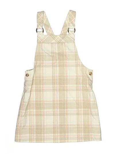 Pre-owned Max Studio Kids' Dress In White