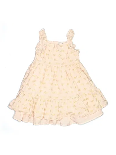 Pre-owned Max Studio Kids' Dress In Yellow