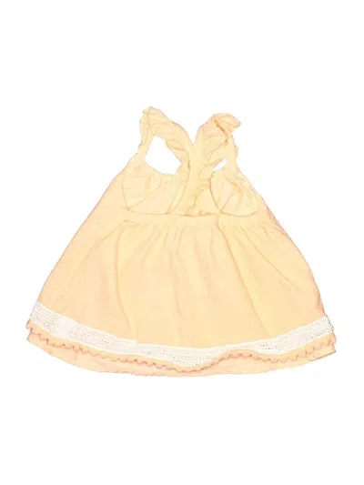 Pre-owned Max Studio Kids' Dress In Yellow