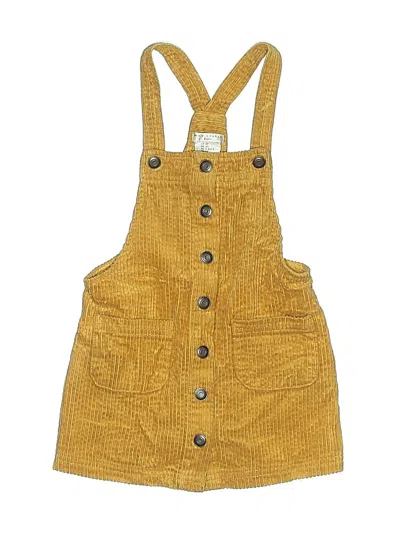 Pre-owned Max Studio Kids' Dress In Yellow