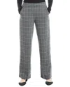 Max Studio Easy Leg Trouser In Gray