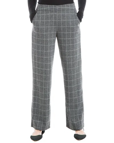Max Studio Easy Leg Trouser In Gray