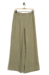Max Studio Easy Wide Leg Pants In Green