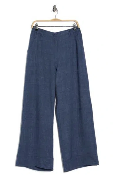 Max Studio Easy Wide Leg Pants In Purple