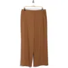 Max Studio Easy Wide Leg Ponte Pants In Brown