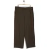 Max Studio Easy Wide Leg Ponte Pants In Loden