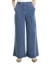 Max Studio Elastic Waist Wide Leg Pant With Pockets