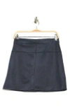 Max Studio Faux Suede A-line Miniskirt In Gray