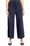 Max Studio Fine Gauge Sweater Pants In Dark Navy