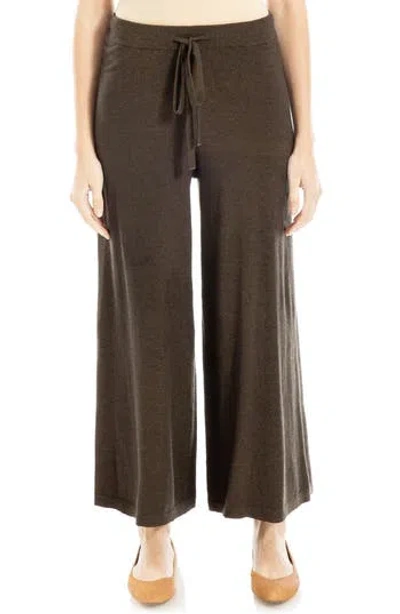 Max Studio Fine Gauge Sweater Pants In Loden