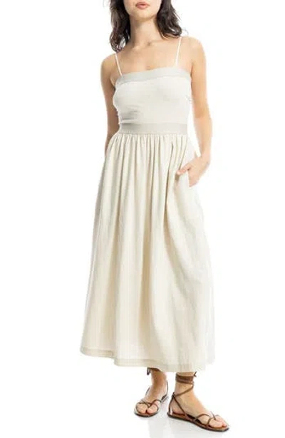 Max Studio Fit & Flare Midi Dress