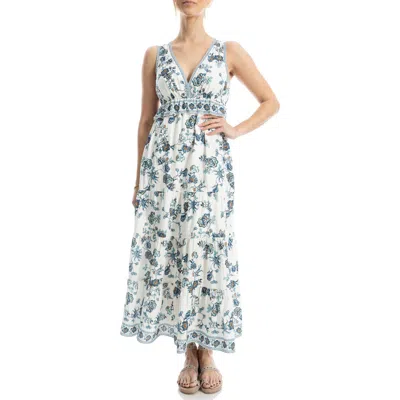Max Studio Floral Sleeveless Maxi Dress