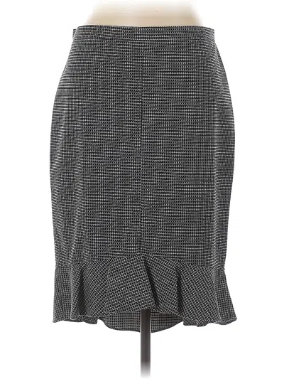 Pre-owned Max Studio Formal Skirt In Black