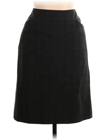 Pre-owned Max Studio Formal Skirt In Black