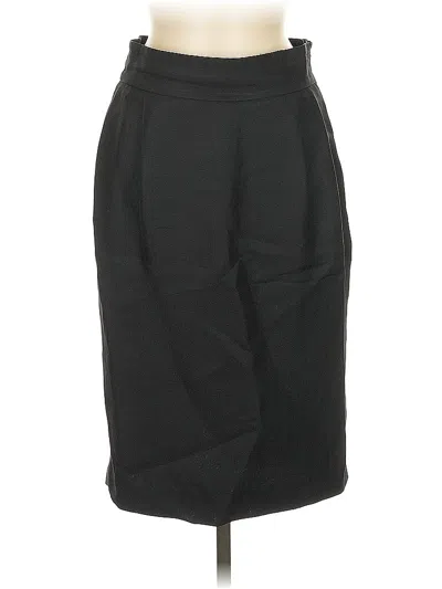 Pre-owned Max Studio Formal Skirt In Black