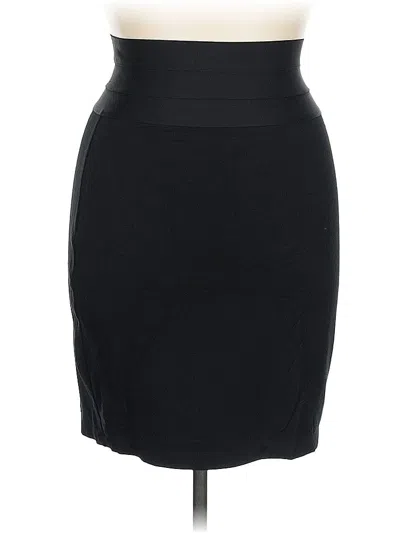 Pre-owned Max Studio Formal Skirt In Black