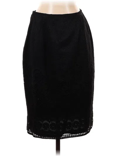 Pre-owned Max Studio Formal Skirt In Black