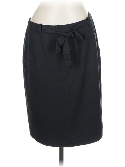 Pre-owned Max Studio Formal Skirt In Black