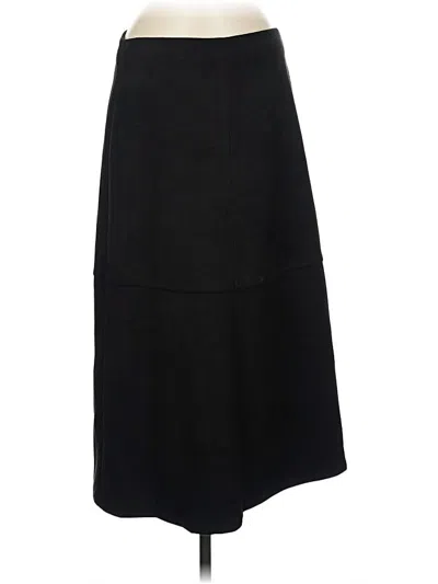 Pre-owned Max Studio Formal Skirt In Black