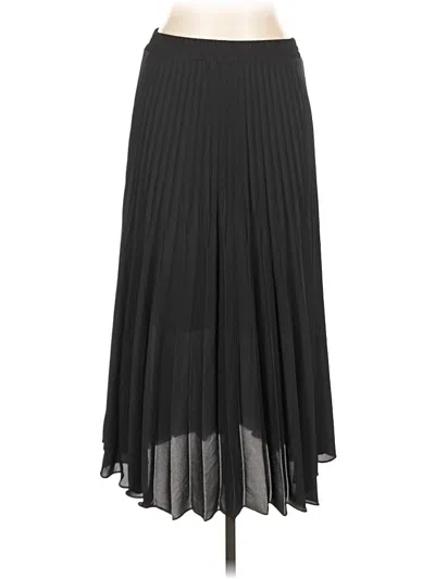 Pre-owned Max Studio Formal Skirt In Black