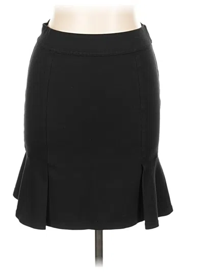 Pre-owned Max Studio Formal Skirt In Black