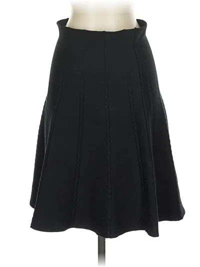 Pre-owned Max Studio Formal Skirt In Black