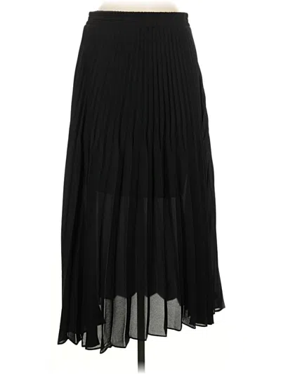 Pre-owned Max Studio Formal Skirt In Black