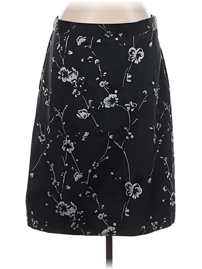 Pre-owned Max Studio Formal Skirt In Black