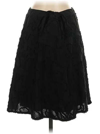 Pre-owned Max Studio Formal Skirt In Black